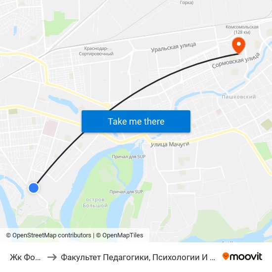 Жк Фонтаны to Факультет Педагогики, Психологии И Коммуникативистики map