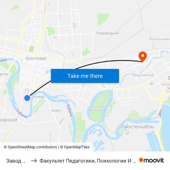 Завод Седина to Факультет Педагогики, Психологии И Коммуникативистики map