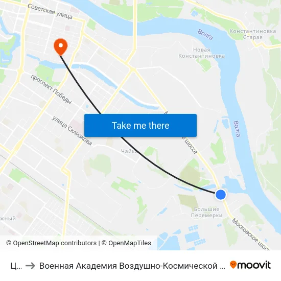 Црм to Военная Академия Воздушно-Космической Обороны Имени Г.К. Жукова map