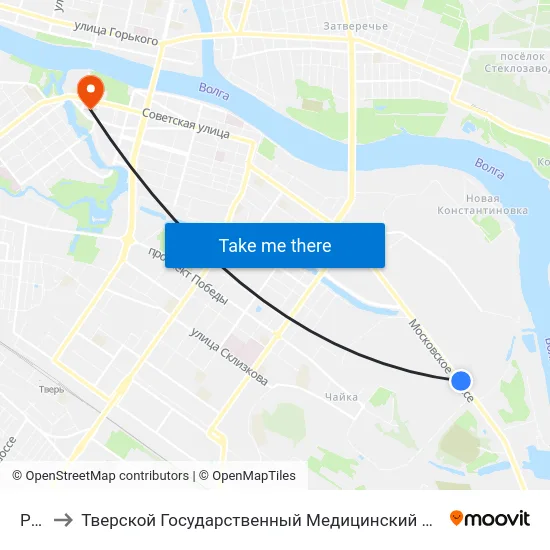 Рмз to Тверской Государственный Медицинский Университет map