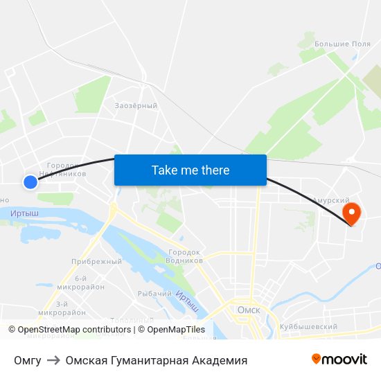 Омгу to Омская Гуманитарная Академия map