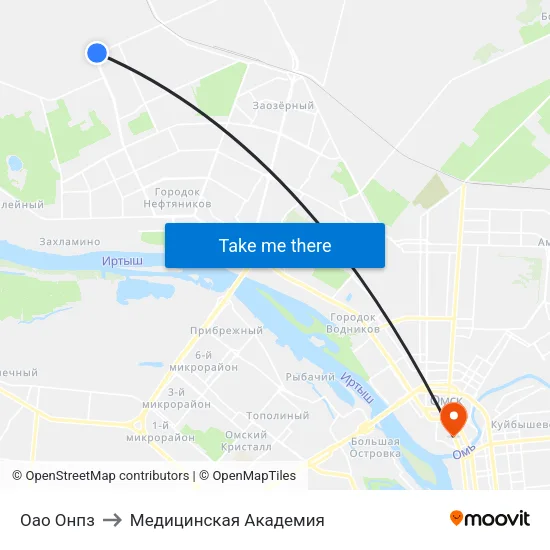 Оао Онпз to Медицинская Академия map