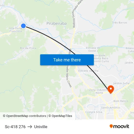 Sc-418 276 to Univille map