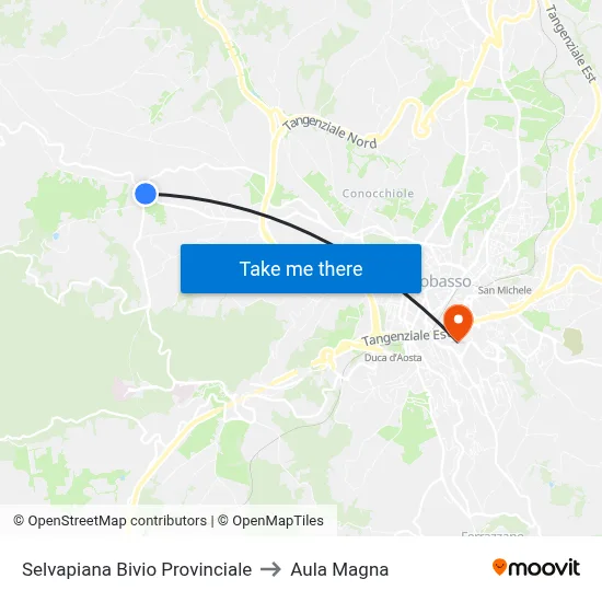 Selvapiana Provincial Junction to Magna Hall map