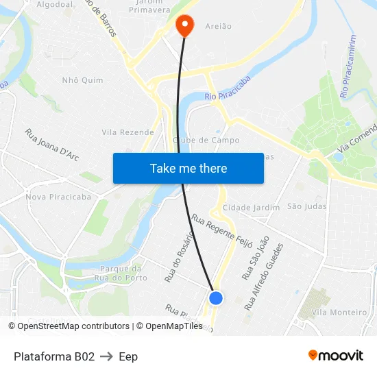 Plataforma B02 to Eep map