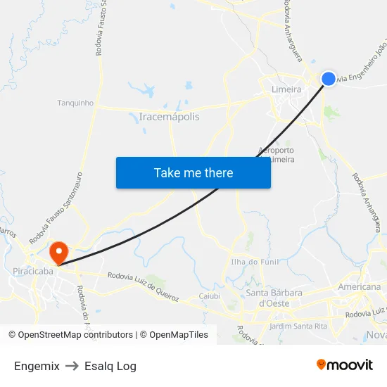 Engemix to Esalq Log map