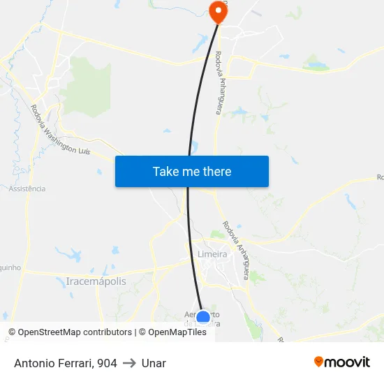 Antonio Ferrari, 904 to Unar map