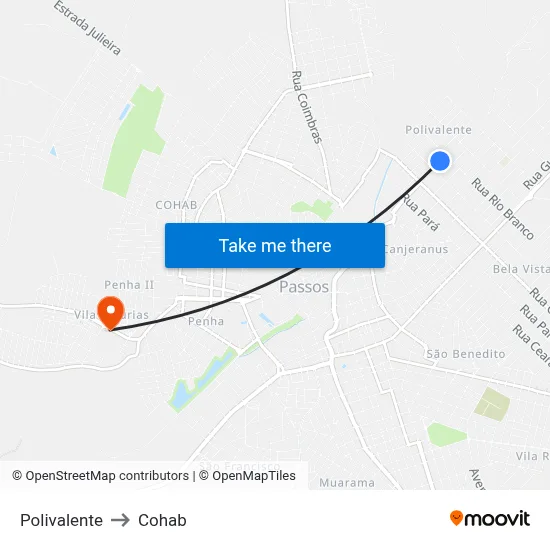 Polivalente to Cohab map