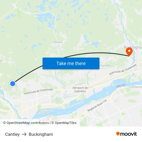 Cantley to Buckingham map