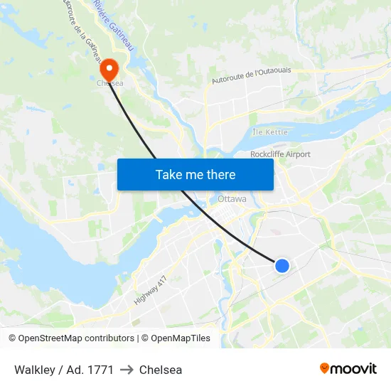 Walkley / Ad. 1771 to Chelsea map