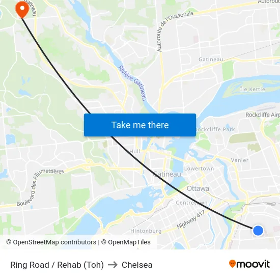 Ring Road / Rehab (Toh) to Chelsea map