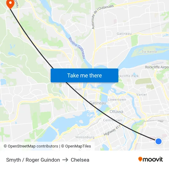 Smyth / Roger Guindon to Chelsea map
