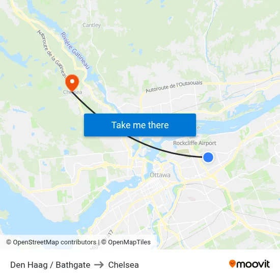Den Haag / Bathgate to Chelsea map