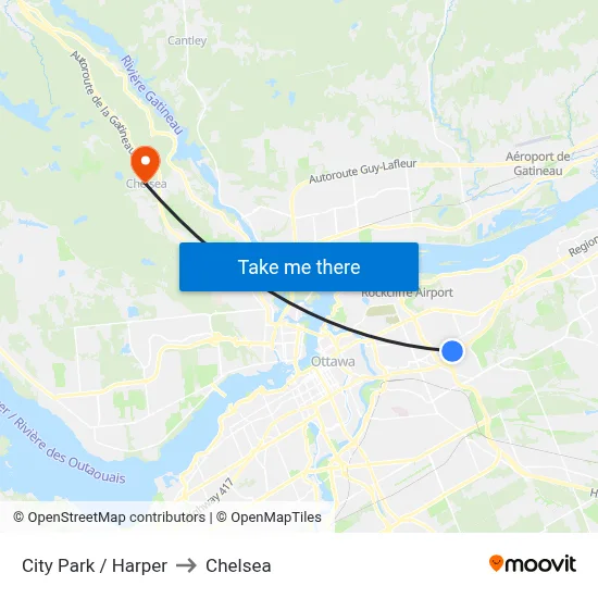 City Park / Harper to Chelsea map