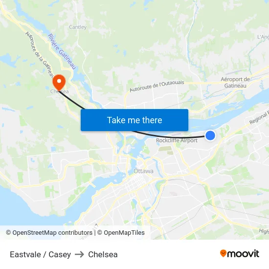 Eastvale / Casey to Chelsea map