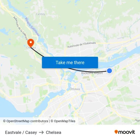 Eastvale / Casey to Chelsea map