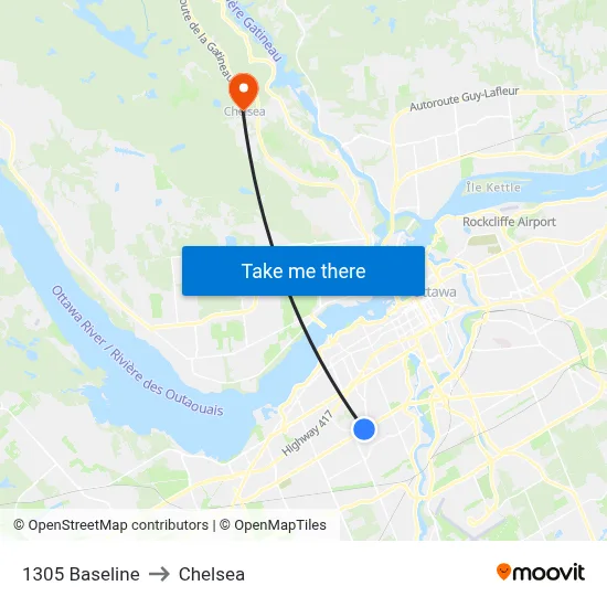 1305 Baseline to Chelsea map