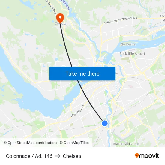 Colonnade / Ad. 146 to Chelsea map