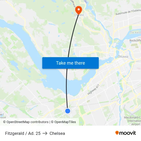 Fitzgerald / Ad. 25 to Chelsea map