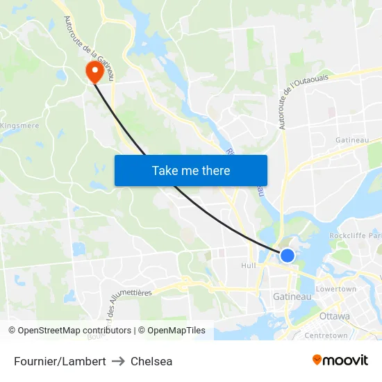 Fournier/Lambert to Chelsea map