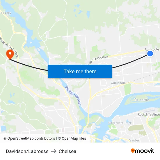 Davidson/Labrosse to Chelsea map