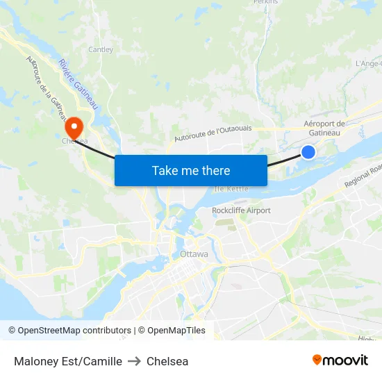 Maloney Est/Camille to Chelsea map