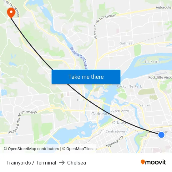 Trainyards / Terminal to Chelsea map