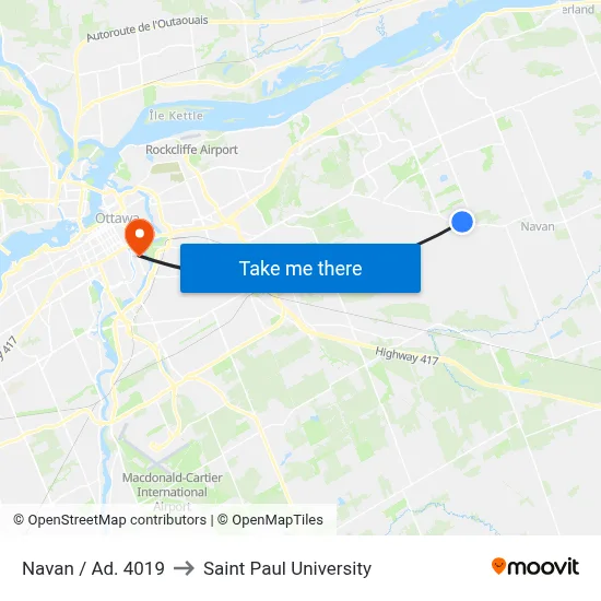 Navan / Ad. 4019 to Saint Paul University map