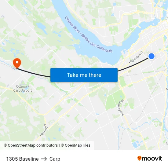 1305 Baseline to Carp map