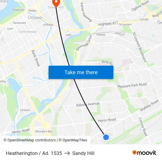 Heatherington / Ad. 1535 to Sandy Hill map