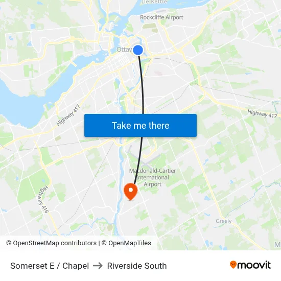 Somerset E / Chapel to Riverside South map