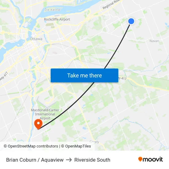 Brian Coburn / Aquaview to Riverside South map