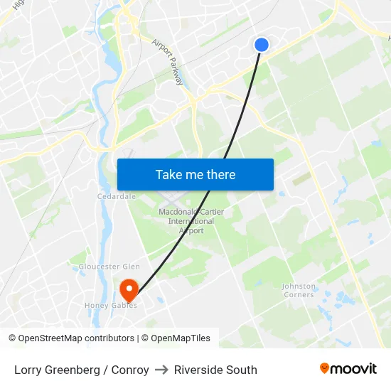 Lorry Greenberg / Conroy to Riverside South map