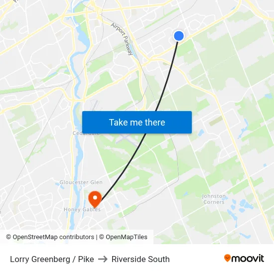 Lorry Greenberg / Pike to Riverside South map