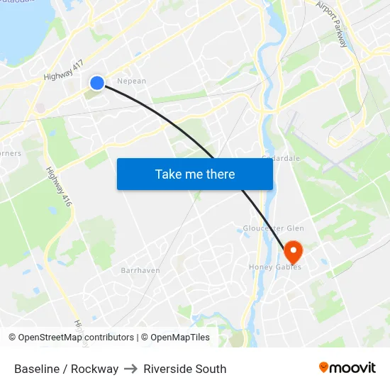 Baseline / Rockway to Riverside South map