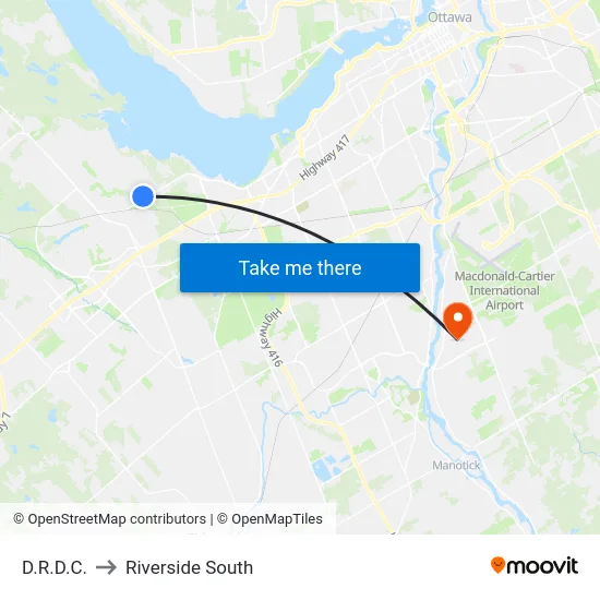 D.R.D.C. to Riverside South map
