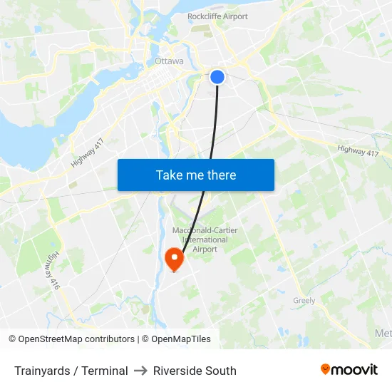 Trainyards / Terminal to Riverside South map