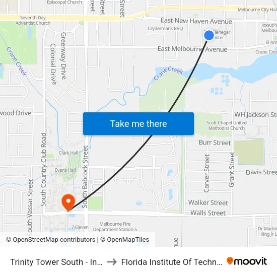 Trinity Tower South - Interior to Florida Institute Of Technology map