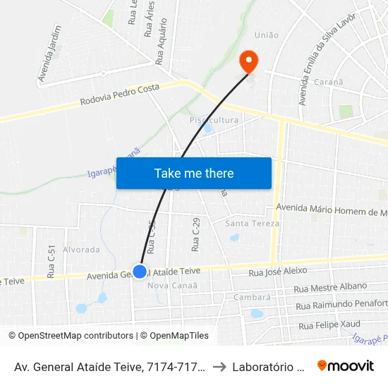 Av. General Ataíde Teive, 7174-7178 C/B to Laboratório Mac map