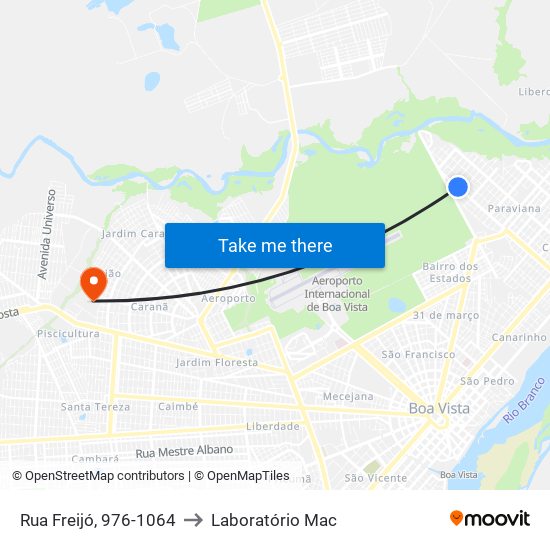 Rua Freijó, 976-1064 to Laboratório Mac map