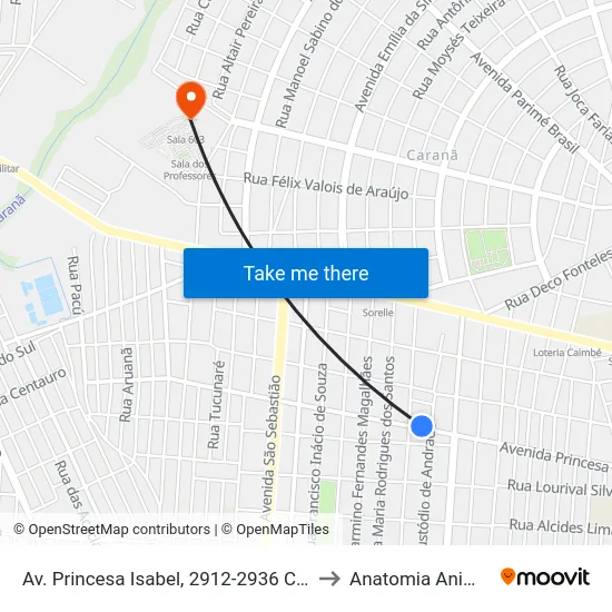 Av. Princesa Isabel, 2912-2936 C/B to Anatomia Animal map