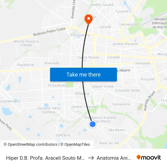 Hiper D.B. Profa. Araceli Souto Maior to Anatomia Animal map