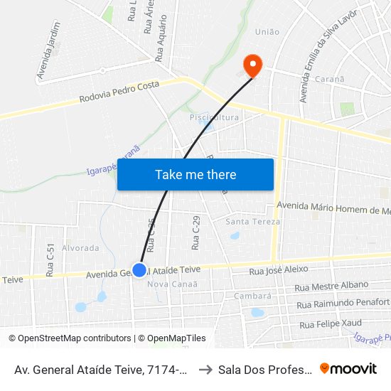 Av. General Ataíde Teive, 7174-7178 C/B to Sala Dos Professores map