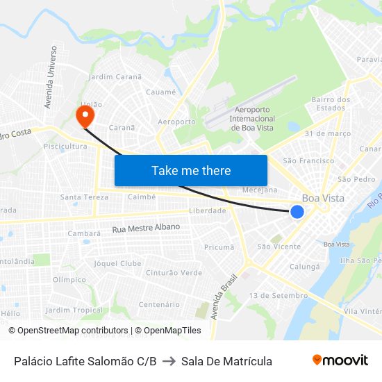 Palácio Lafite Salomão C/B to Sala De Matrícula map