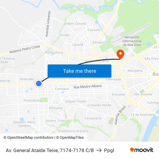 Av. General Ataíde Teive, 7174-7178 C/B to Ppgl map