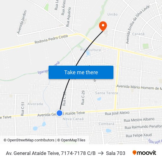 Av. General Ataíde Teive, 7174-7178 C/B to Sala 703 map