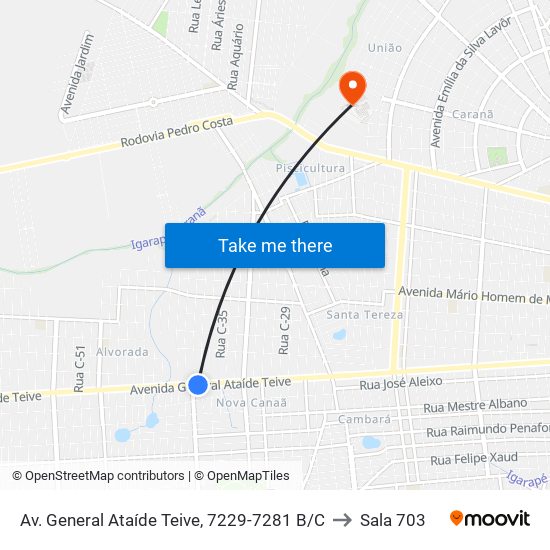 Av. General Ataíde Teive, 7229-7281 B/C to Sala 703 map