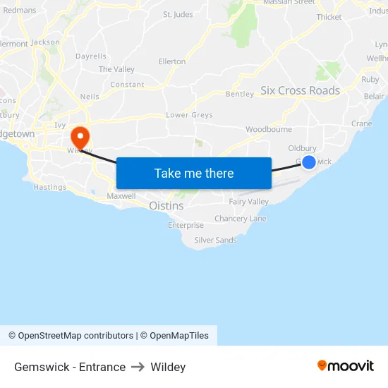 Gemswick - Entrance to Wildey map