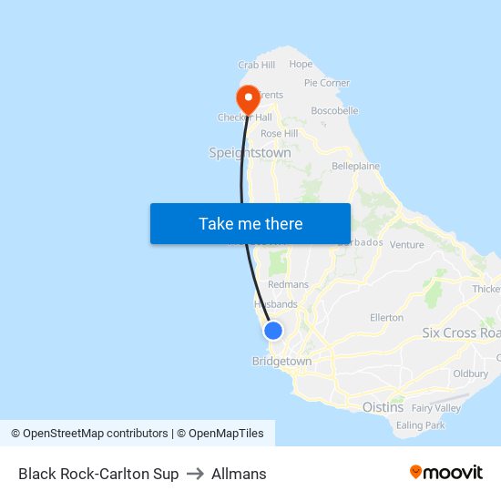 Black Rock-Carlton Sup to Allmans map