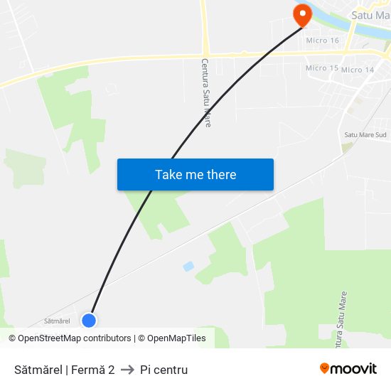 Sătmărel | Fermă 2 to Pi centru map